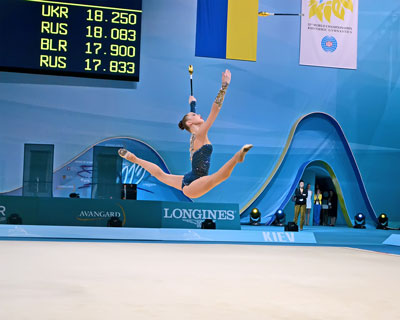 Rhythmic Gymnastics World Championships am 30. August, 2013 in Kiev, Ukraine